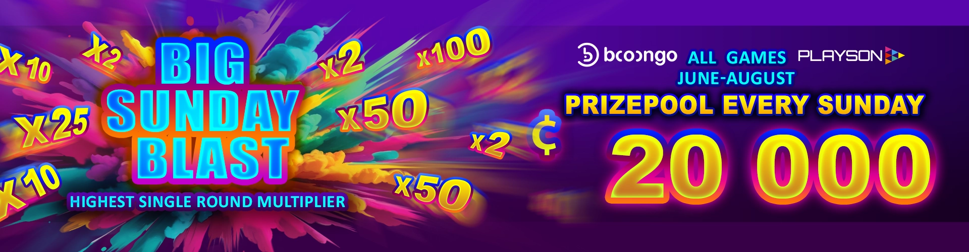 🎉 BIG SUNDAY BLAST 🎉